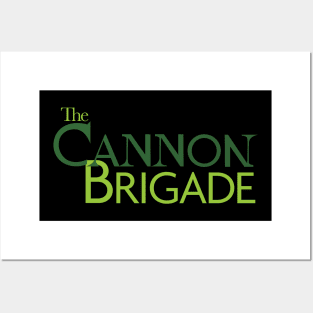 The Cannon Brigade - Logo/Green Posters and Art